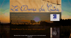 Desktop Screenshot of ladansedescuirs.com